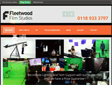 Tablet Screenshot of fleetwoodstudios.tv